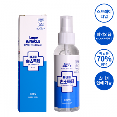 미라클 손소독제 100ml